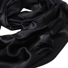 Load image into Gallery viewer, Elegant Silk Feel Solid Color Satin Oblong Scarf Wrap