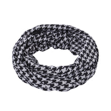 Load image into Gallery viewer, Classic Premium Houndstooth Infinity Loop Circle Scarf