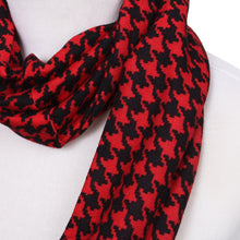 Load image into Gallery viewer, Classic Premium Houndstooth Infinity Loop Circle Scarf