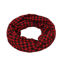 Load image into Gallery viewer, Classic Premium Houndstooth Infinity Loop Circle Scarf