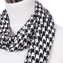Load image into Gallery viewer, Classic Premium Houndstooth Infinity Loop Circle Scarf