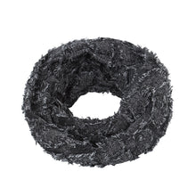 Load image into Gallery viewer, Premium Plaid Stitched Jean Infinity Loop Circle Scarf - Diff Colors