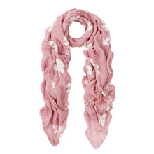 Load image into Gallery viewer, Premium Elegant Lace Floral Embroidered Scarf Wrap