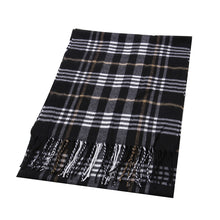 Load image into Gallery viewer, Premium Unisex Plaid & Checkered Winter Fringe Scarf - Diff Colors & Patterns