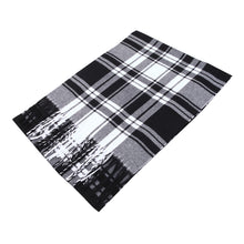 Load image into Gallery viewer, Premium Unisex Plaid & Checkered Winter Fringe Scarf - Diff Colors & Patterns