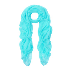Load image into Gallery viewer, Elegant Silky Chiffon Sheer Plain Oblong Scarf Wrap