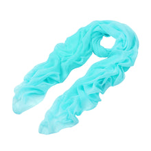 Load image into Gallery viewer, Elegant Silky Chiffon Sheer Plain Oblong Scarf Wrap