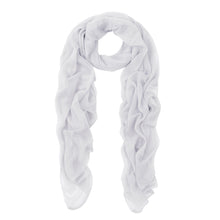 Load image into Gallery viewer, Elegant Silky Chiffon Sheer Plain Oblong Scarf Wrap