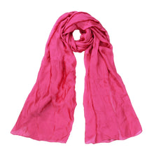Load image into Gallery viewer, Premium Large Silky Plain Satin Oblong Scarf Wrap
