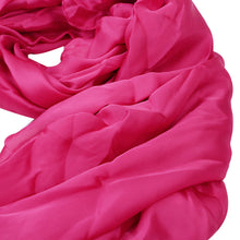 Load image into Gallery viewer, Premium Large Silky Plain Satin Oblong Scarf Wrap