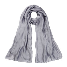 Load image into Gallery viewer, Premium Large Silky Plain Satin Oblong Scarf Wrap