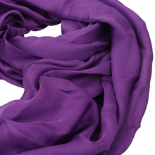 Load image into Gallery viewer, Premium Large Silky Plain Satin Oblong Scarf Wrap
