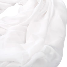 Load image into Gallery viewer, Premium Large Silky Plain Satin Oblong Scarf Wrap