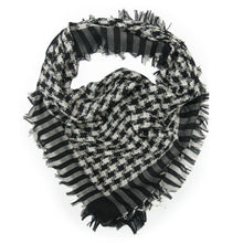 Load image into Gallery viewer, Premium Houndstooth Check Soft Square Scarf - Different Colors Available
