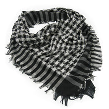 Load image into Gallery viewer, Premium Houndstooth Check Soft Square Scarf - Different Colors Available