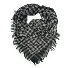 Load image into Gallery viewer, Premium Houndstooth Check Soft Square Scarf - Different Colors Available