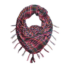Load image into Gallery viewer, Multi-Colors Trendy Plaid & Houndstooth Check Soft Square Scarf
