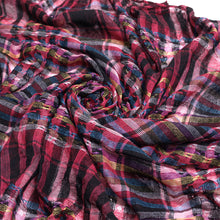 Load image into Gallery viewer, Multi-Colors Trendy Plaid & Houndstooth Check Soft Square Scarf