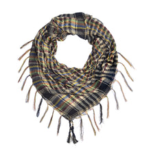 Load image into Gallery viewer, Multi-Colors Trendy Plaid &amp; Houndstooth Check Soft Square Scarf
