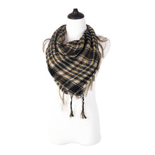 Load image into Gallery viewer, Multi-Colors Trendy Plaid & Houndstooth Check Soft Square Scarf