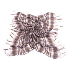 Load image into Gallery viewer, Multi-Colors Trendy Plaid & Houndstooth Check Soft Square Scarf