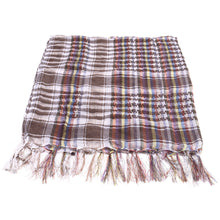 Load image into Gallery viewer, Multi-Colors Trendy Plaid & Houndstooth Check Soft Square Scarf