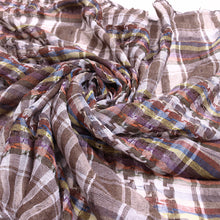 Load image into Gallery viewer, Multi-Colors Trendy Plaid & Houndstooth Check Soft Square Scarf