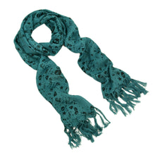 Load image into Gallery viewer, Skulls & Stars Multi Print Rebel Scarf