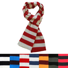 Load image into Gallery viewer, TrendsBlue Premium Soft Knit Striped Scarf