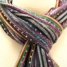 Load image into Gallery viewer, Unique Multi Color Trendy Glitter Scarf