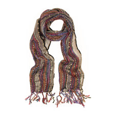 Load image into Gallery viewer, Unique Multi Color Trendy Glitter Scarf
