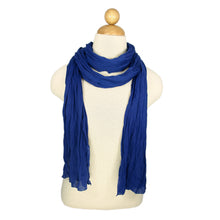 Load image into Gallery viewer, Premium Long Solid Color Jersey Scarf - Different Colors Available