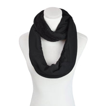 Load image into Gallery viewer, Winter Soft Faux Fur Plain Solid Color Double Layer Infinity Loop Circle Scarf