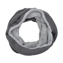 Load image into Gallery viewer, Winter Soft Faux Fur Plain Solid Color Double Layer Infinity Loop Circle Scarf