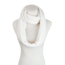 Load image into Gallery viewer, Winter Soft Faux Fur Plain Solid Color Double Layer Infinity Loop Circle Scarf