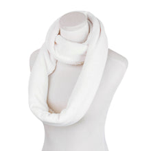 Load image into Gallery viewer, Winter Soft Faux Fur Plain Solid Color Double Layer Infinity Loop Circle Scarf