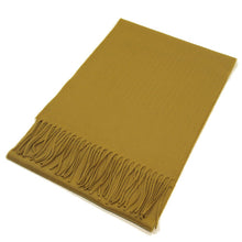 Load image into Gallery viewer, TrendsBlue Classic Premium Unisex Plain Solid Color Winter Fringe Scarf