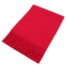 Load image into Gallery viewer, TrendsBlue Classic Premium Unisex Plain Solid Color Winter Fringe Scarf