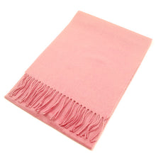 Load image into Gallery viewer, TrendsBlue Classic Premium Unisex Plain Solid Color Winter Fringe Scarf