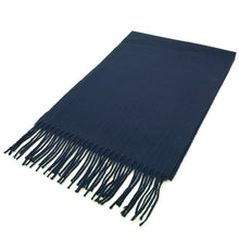 Load image into Gallery viewer, TrendsBlue Classic Premium Unisex Plain Solid Color Winter Fringe Scarf