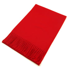 Load image into Gallery viewer, TrendsBlue Classic Premium Unisex Plain Solid Color Winter Fringe Scarf