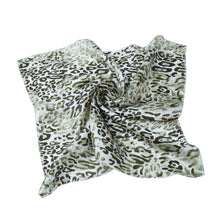 Load image into Gallery viewer, Premium Silk Feel Animal Print Square Satin Scarf 20"- Different Prints Available
