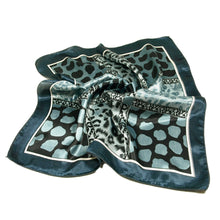 Load image into Gallery viewer, Premium Silk Feel Animal Print Square Satin Scarf 20"- Different Prints Available