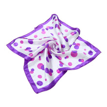 Load image into Gallery viewer, Premium Silk Feel Animal Print Square Satin Scarf 20"- Different Prints Available