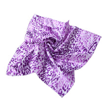 Load image into Gallery viewer, Premium Silk Feel Animal Print Square Satin Scarf 20"- Different Prints Available