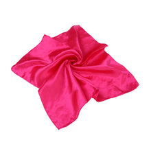 Load image into Gallery viewer, Elegant Small Silk Feel Solid Color Satin Square Scarf 19.5" - Different Colors