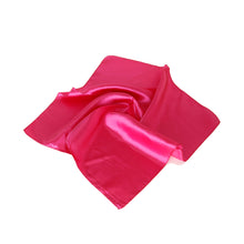 Load image into Gallery viewer, Elegant Small Silk Feel Solid Color Satin Square Scarf 19.5" - Different Colors