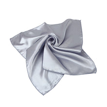 Load image into Gallery viewer, Elegant Small Silk Feel Solid Color Satin Square Scarf 19.5" - Different Colors