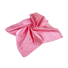 Load image into Gallery viewer, Elegant Small Silk Feel Solid Color Satin Square Scarf 19.5" - Different Colors