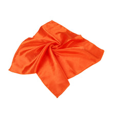Load image into Gallery viewer, Elegant Small Silk Feel Solid Color Satin Square Scarf 19.5" - Different Colors